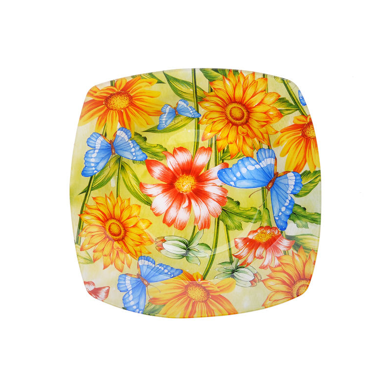 Lastra di vetro per la cucina