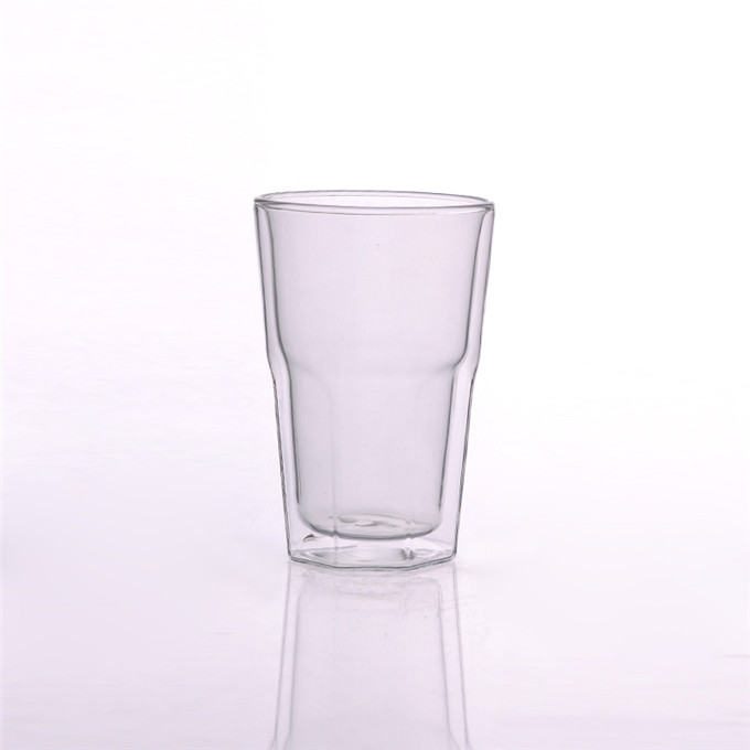 Heat resistant double wall glasses