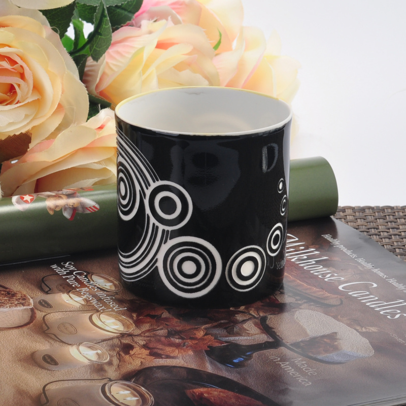 Высокое качество цилиндра керамические свечи банку оптовой