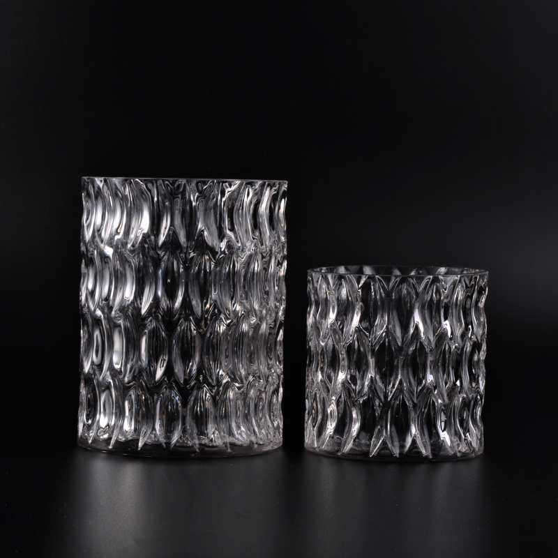 Hochwertige unterschiedlicher Größe Glas Kerze Gläser