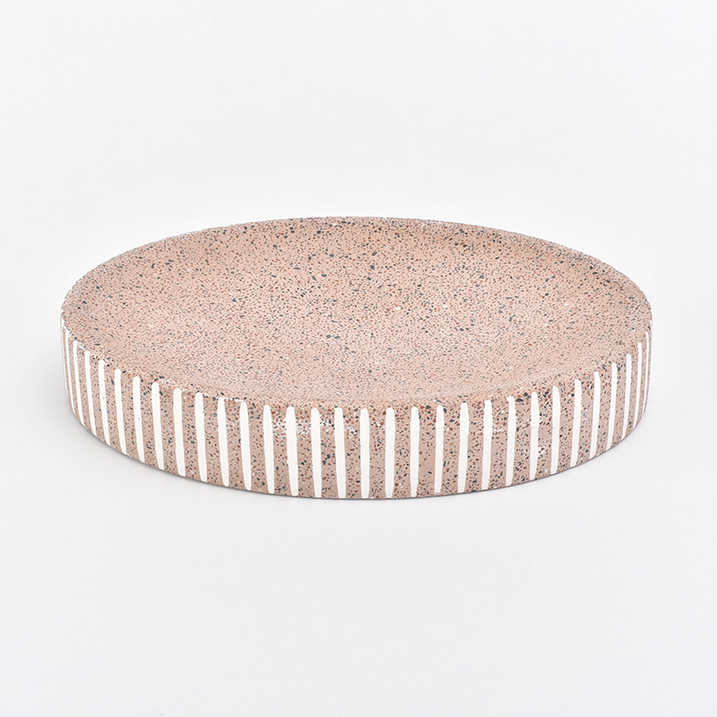 Portasapone da bagno di lusso rosa di alta qualità