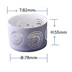 Hollow out candlestick