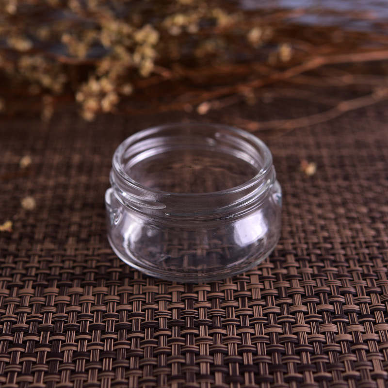 スクリュートップ付きの同種のコスメティックガラスジャー