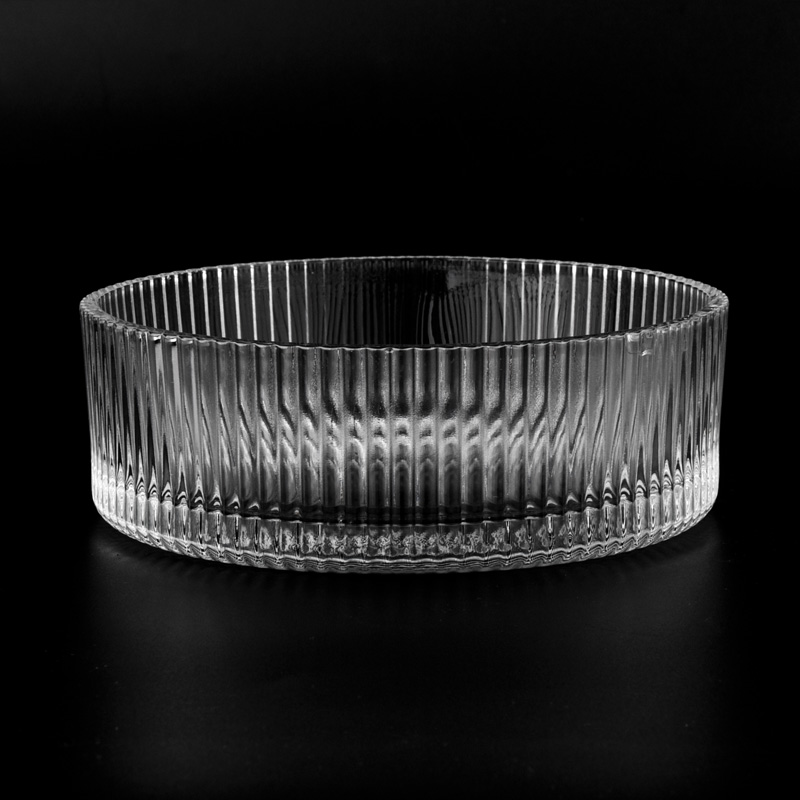 Large capacity glass scented candle jars wholesale