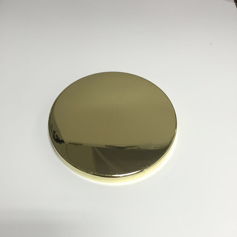 Coperchi in metallo personalizzati di lusso per contenitori di portacandele