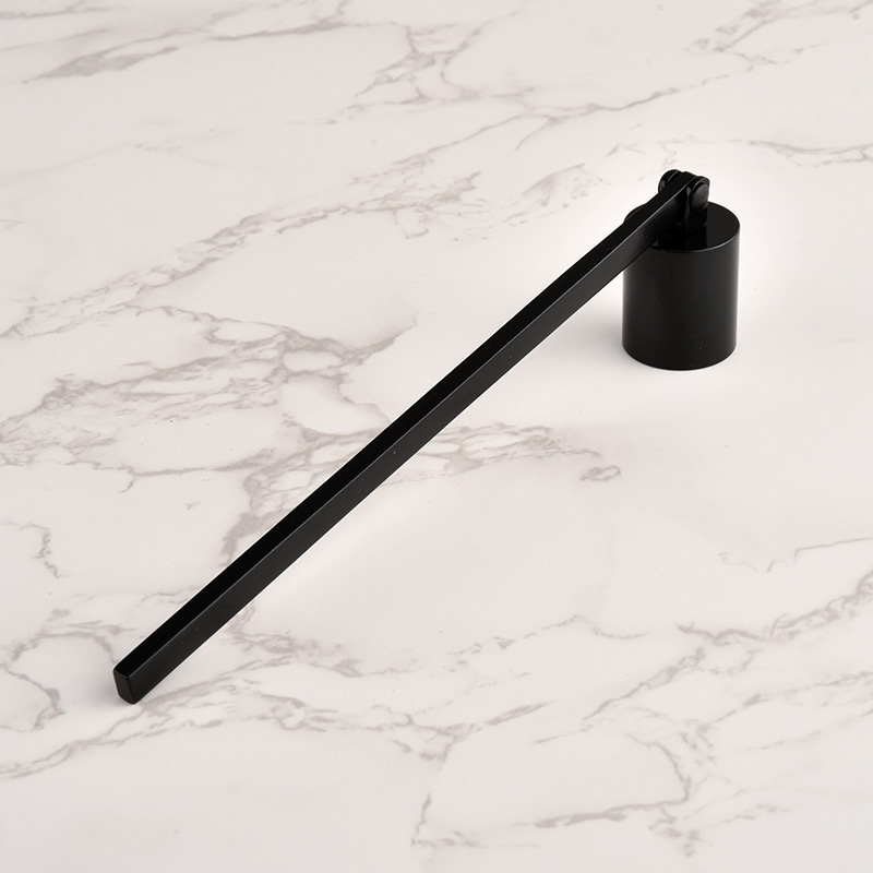Matt black Stainless Steel Metal Candle Wick Snuffer Dipper Wick Trimmer