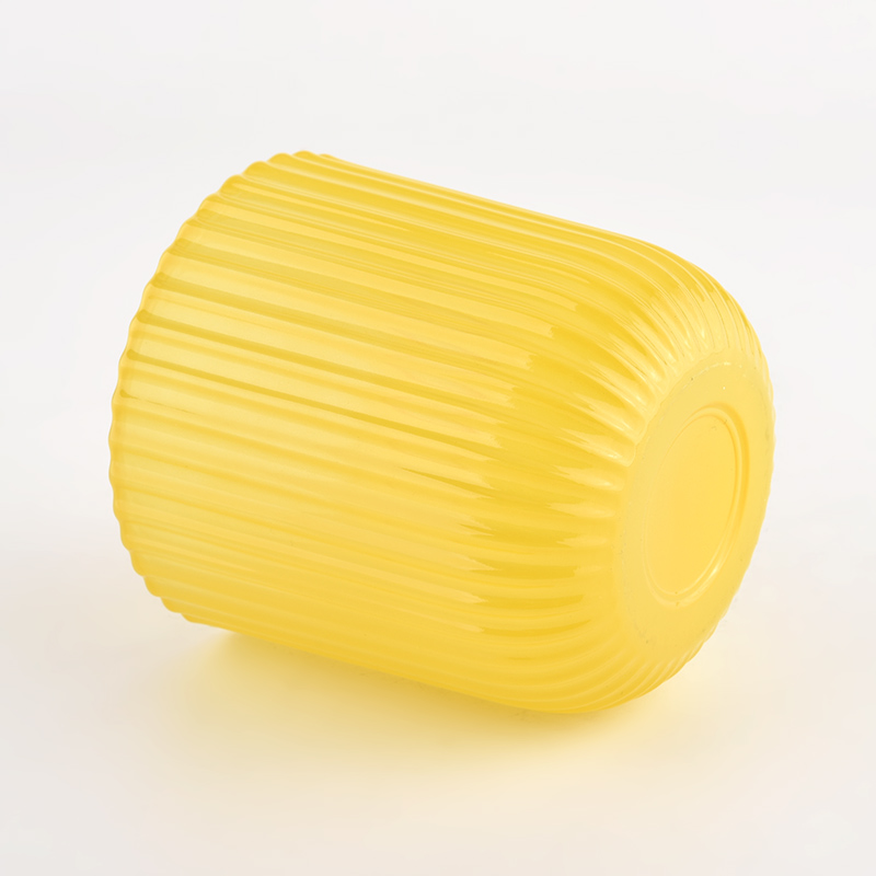 Популярные 300 мл стеклянные банки со свечами с круглыми нижними сосудами свеча