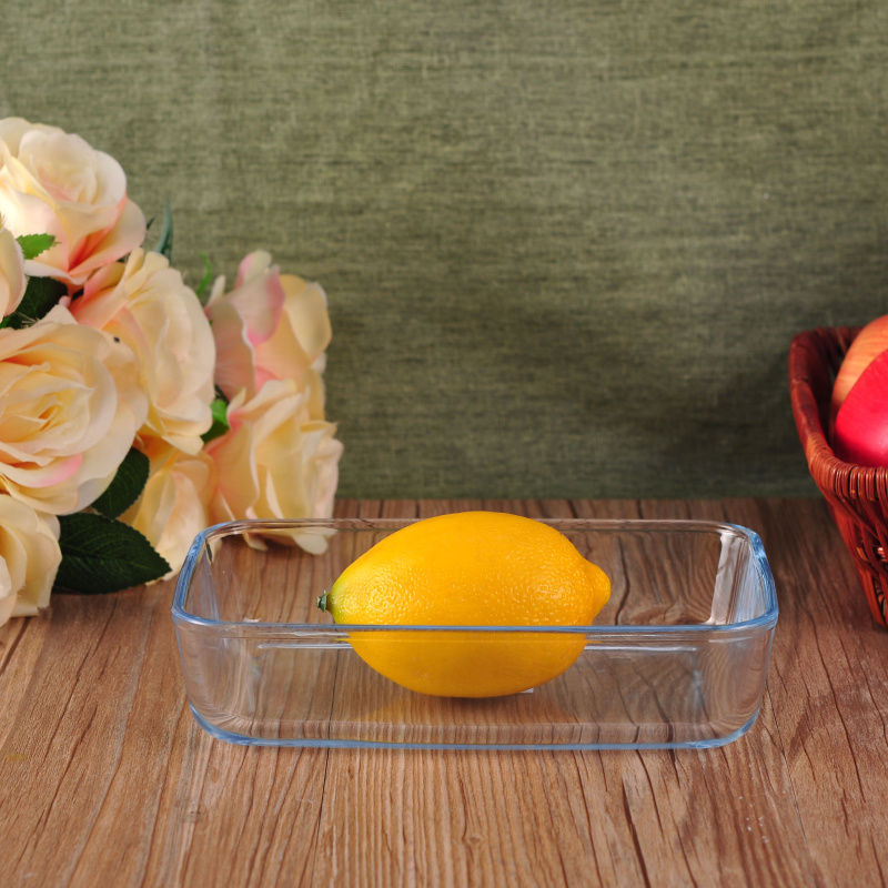 Contenitore di alimento di rettangolo Pyrex vetro cucina