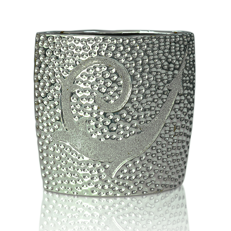 Shining Oval shape candle holders