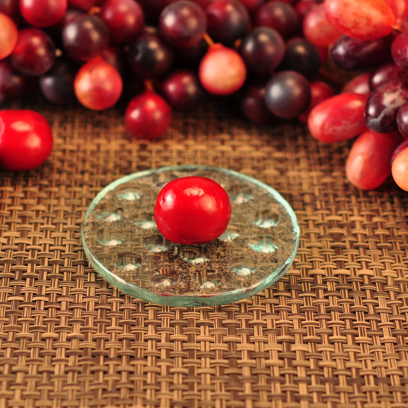 Coaster de vidro presente personalizado