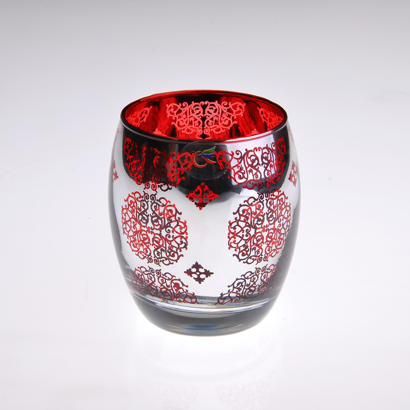 Unique and safe candle glass holder