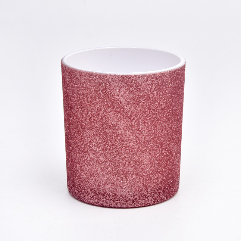 Przyjęcie weselne dekoracyjne szklane świecy Piękne 8 uncji szklane słoiki świecowe