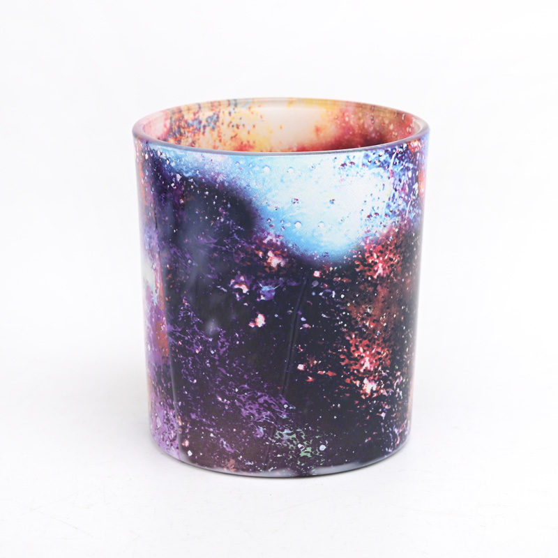 Оптовая 10 унций пустая стеклянная банка свеча для домашнего декора