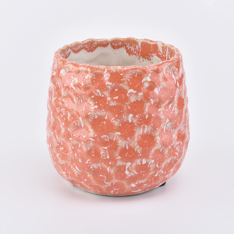 Wholesale empty ceramic candle jars