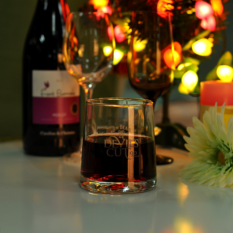 Copo de copo de vinho stemless alto quanlity copo de vidro