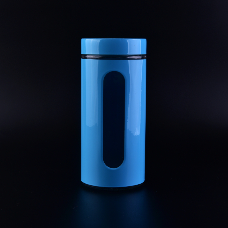 Commercio all'ingrosso utensili da cucina per cibo storage vasetti di vetro con coperchio