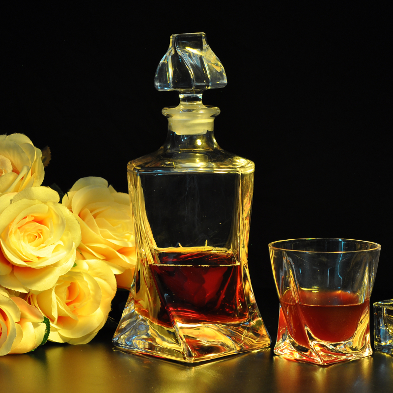 Atacado uísque vidro