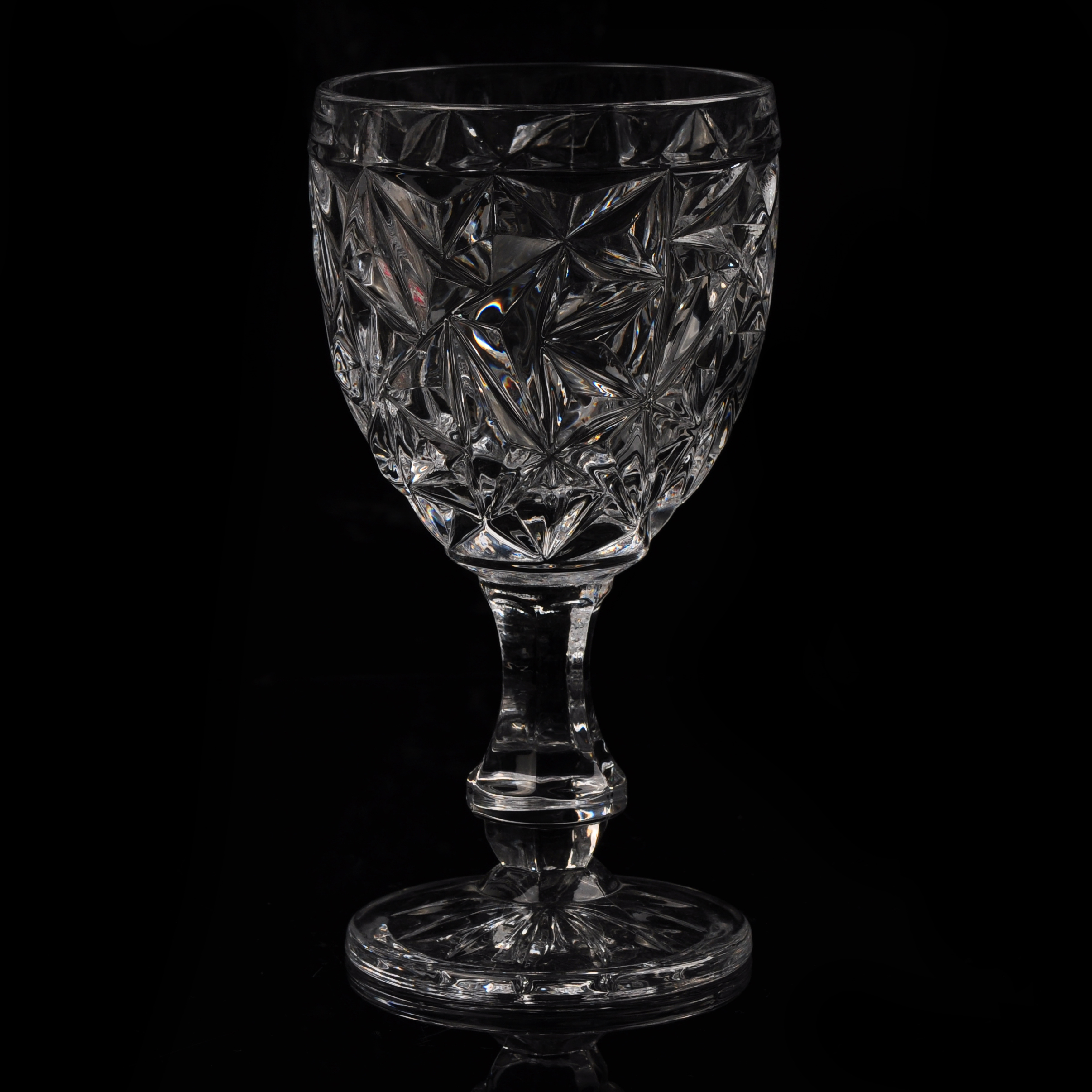 Wholeslae脚付きグラスガラス燭台キャンドルホルダー