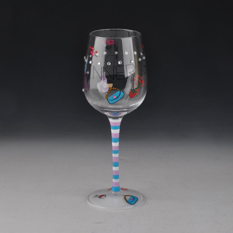 Borsa verniciato bicchiere di brandy