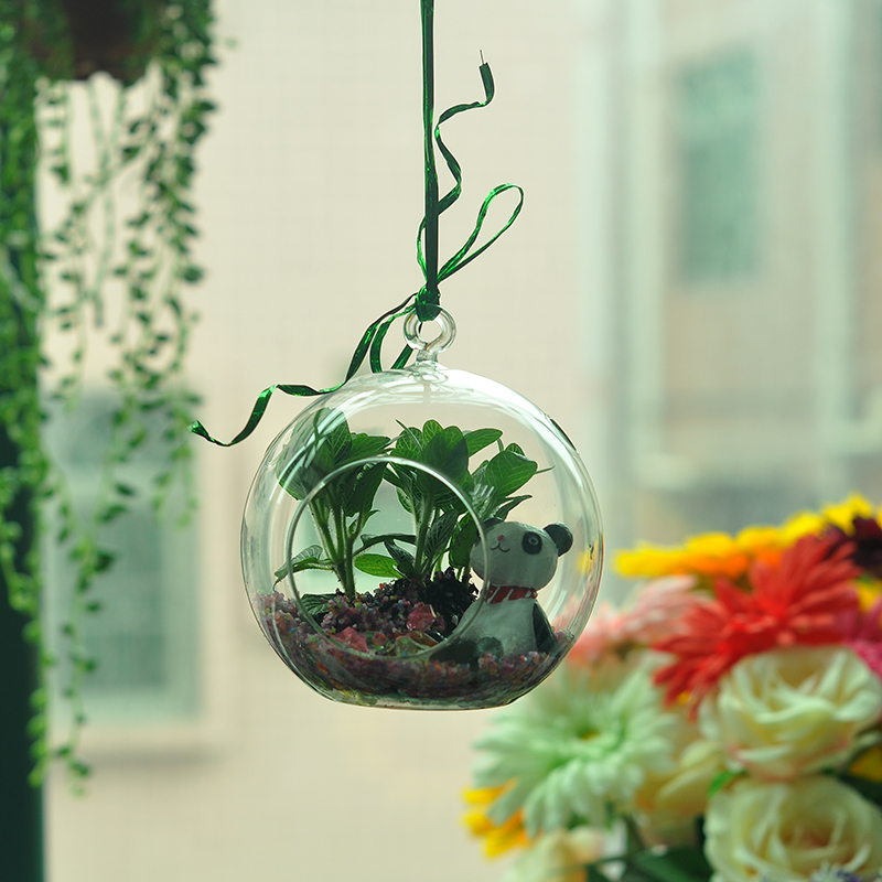 vetro borosilicato trasparente titolare pyrex impiccagione di candela