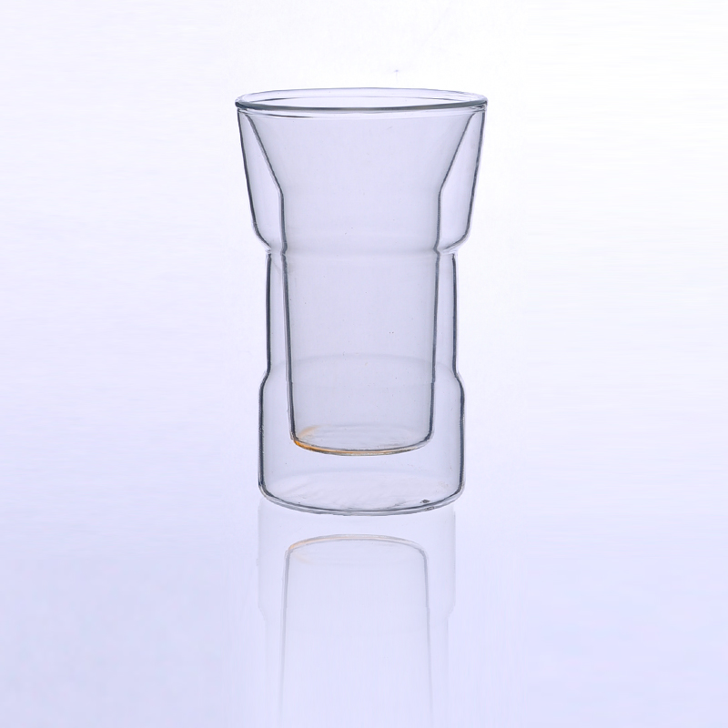 clear double wall glass for coffee