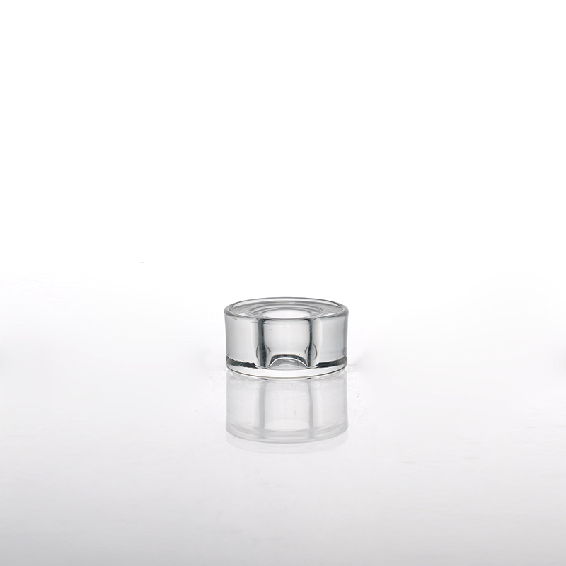 clear tealight glass candle holder