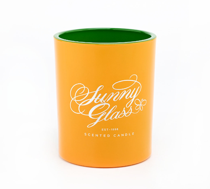 Kontrastfarben dicke Wandglaskerzenhalter