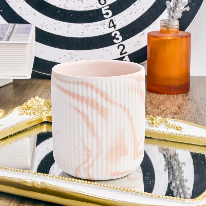 Velas de cerámica personalizadas Reducir Ceramic Vandel Jar al por mayor