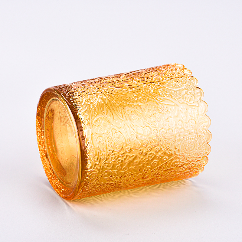 Cor de soja transparente personalizada jarra de vidro arborizada por atacado