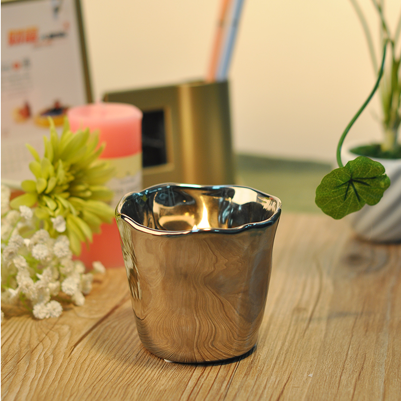 electral plating candle holder