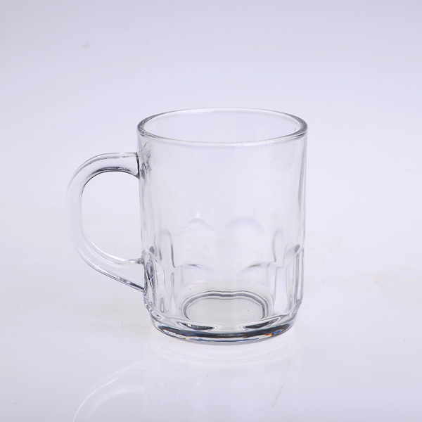 family black tea glass mug