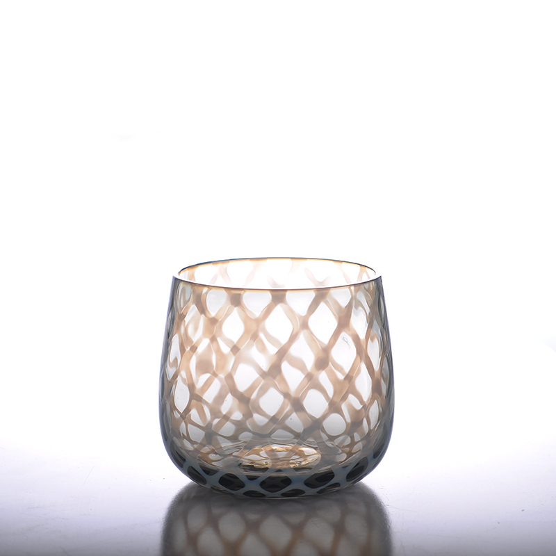 glass candle holder wholesale