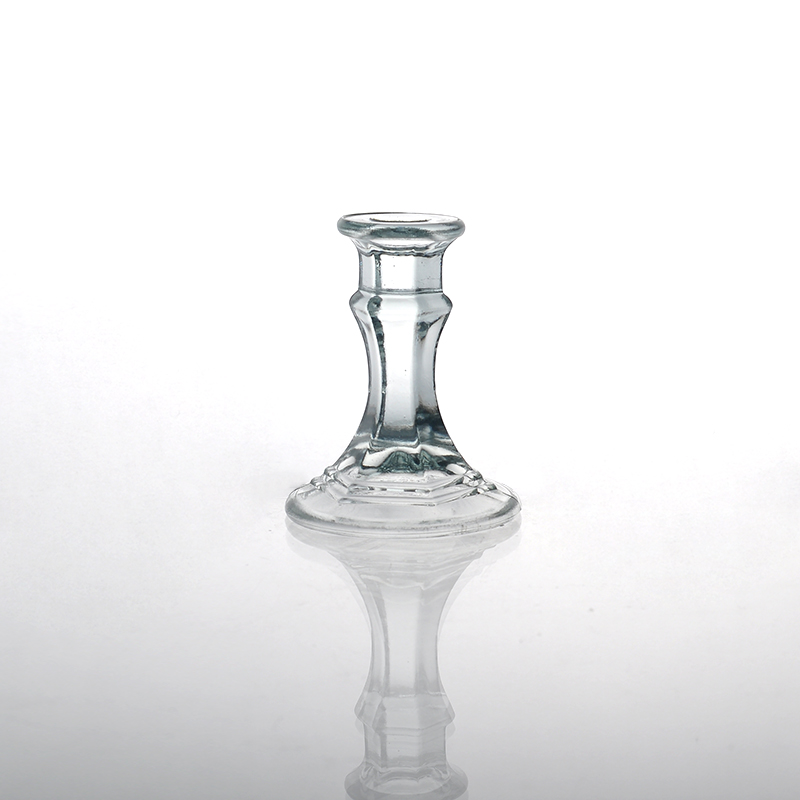 glass candle stick for wholesale