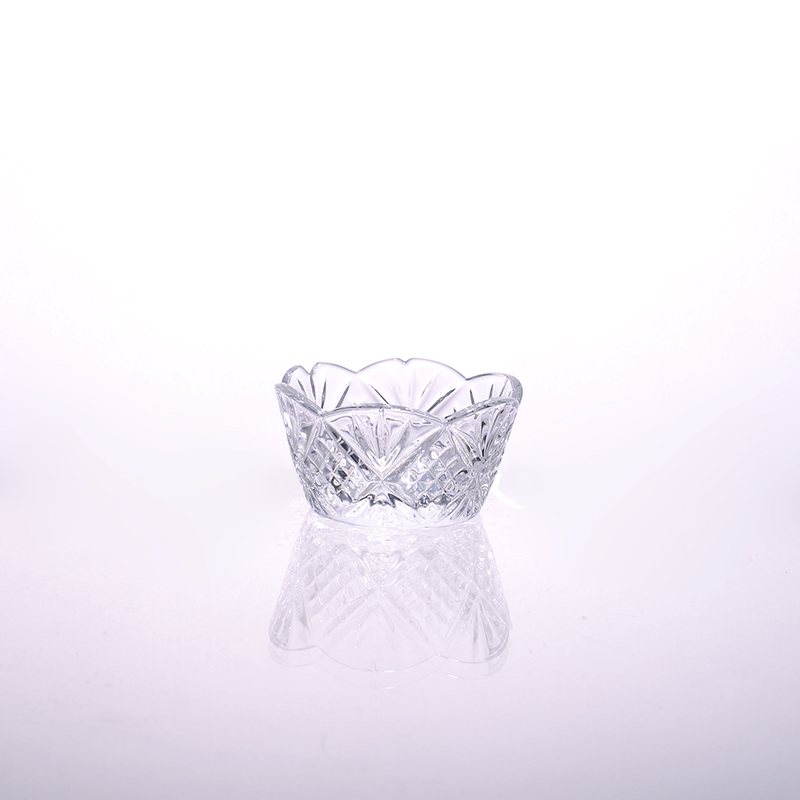 tarro de azúcar de vidrio para el uso diario y promocional