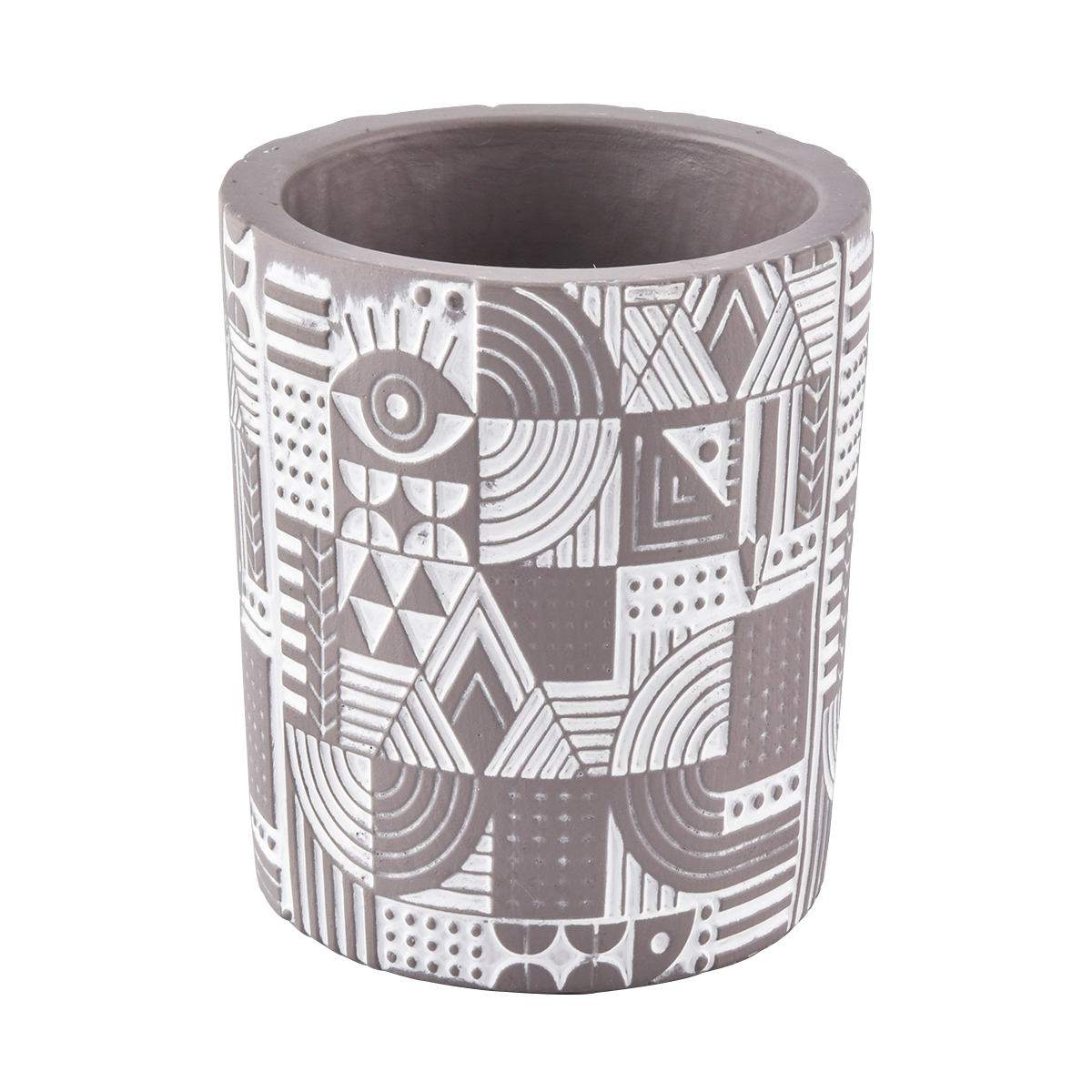 Decoración para el hogar Cilindro de hormigón.