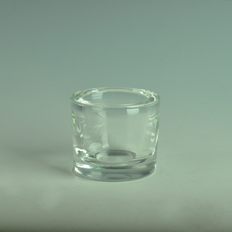 pressa portacandele di vetro