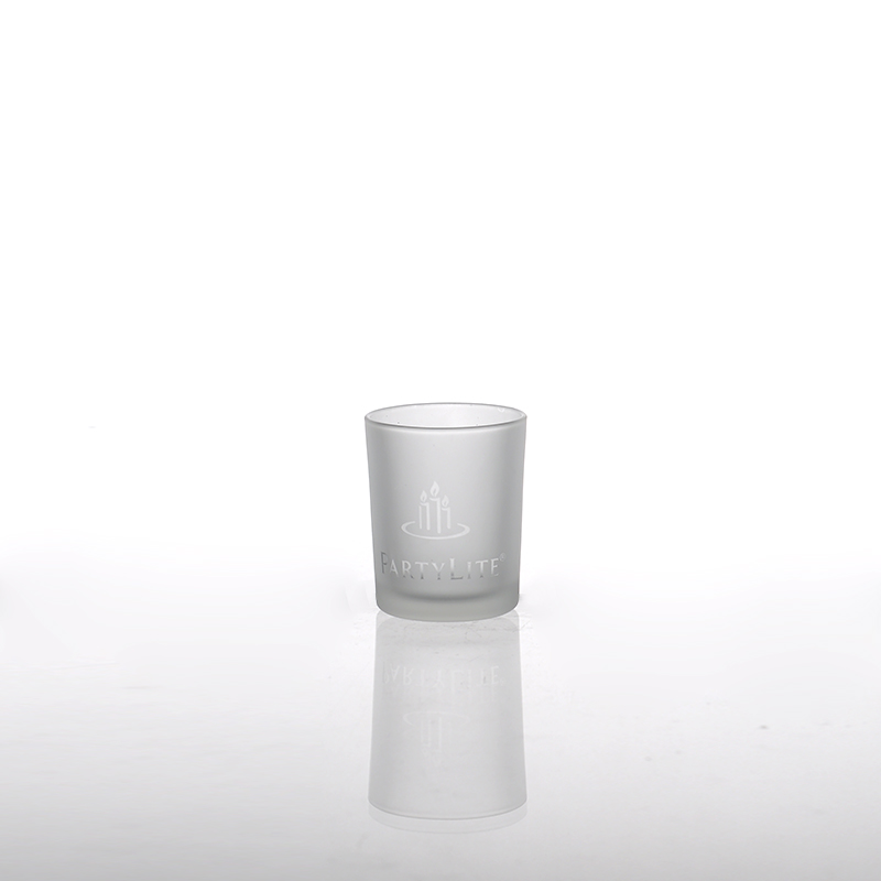 mini glass candle holders