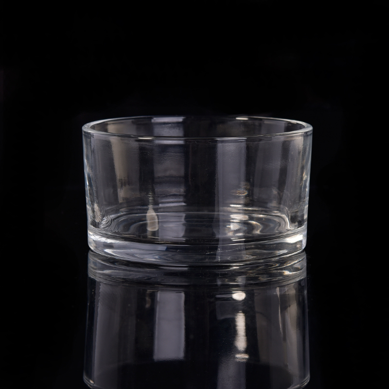 new product flint glass candle votive holder