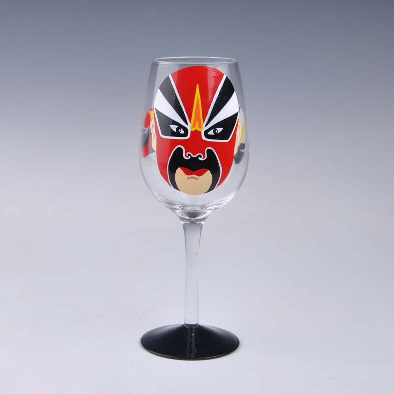 opera volto vetro margarita verniciato