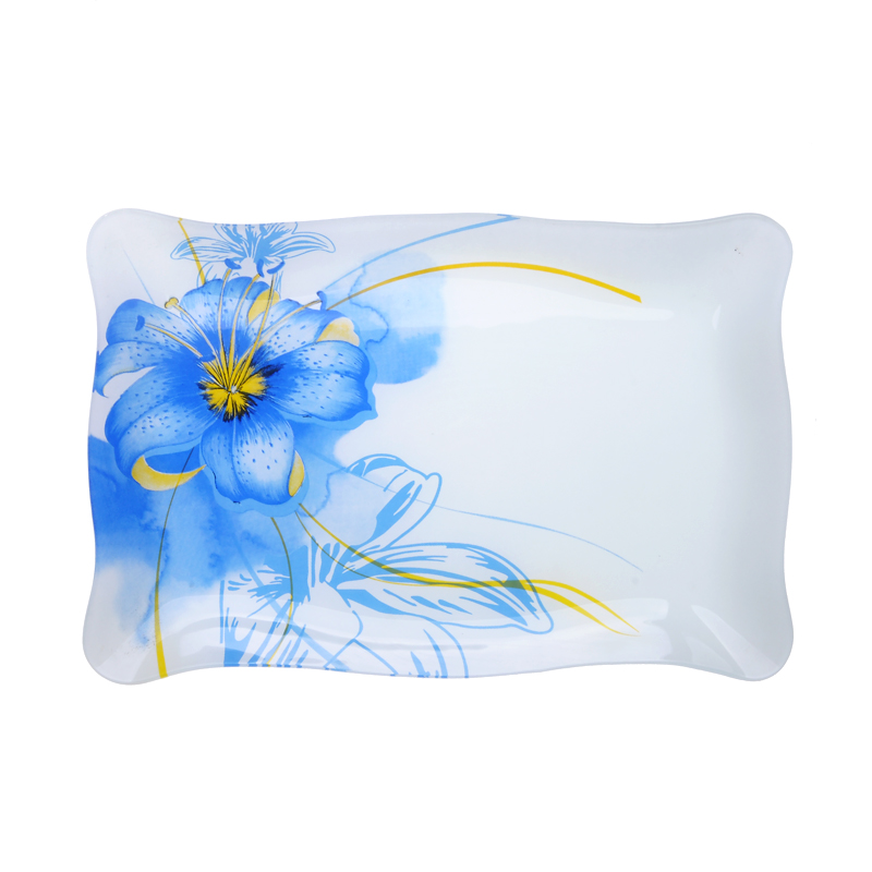 rettangolare lastra di vetro colorato