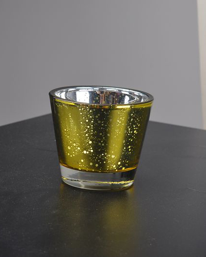 Kerzenhalter Glas gesprüht