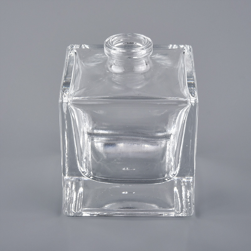 bottiglia quadrata bottiglia di vetro dell'olio essenziale di profumo ricaricabile