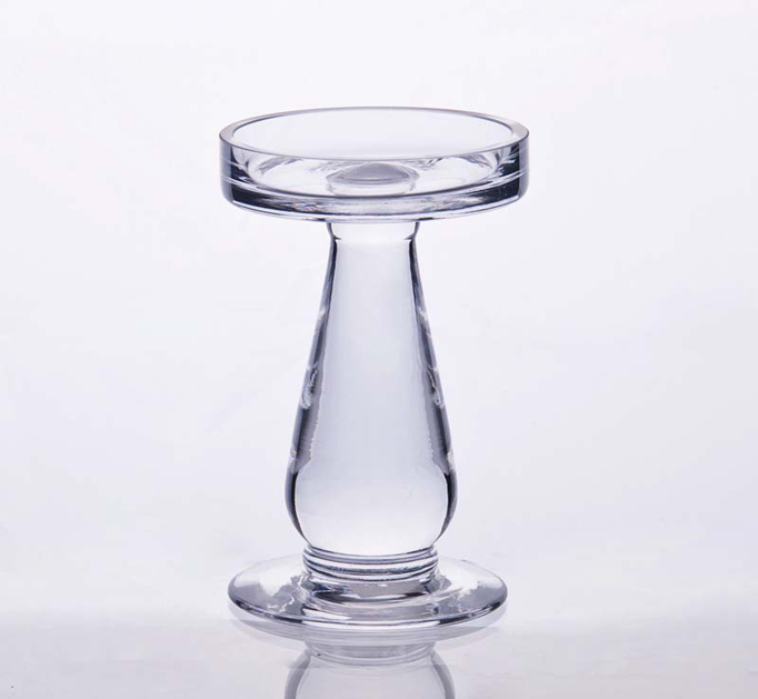 stand glass candlesticks
