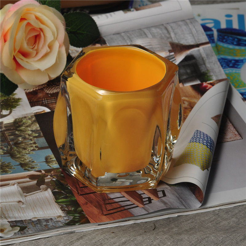 Уникальный дизайн декор дома тонкий стеклянный подсвечник свечи оптовой