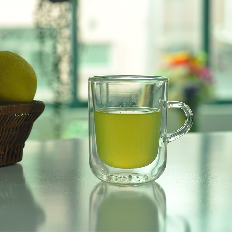 оптовая боросиликатного стекла двойной стены термосе стаканом