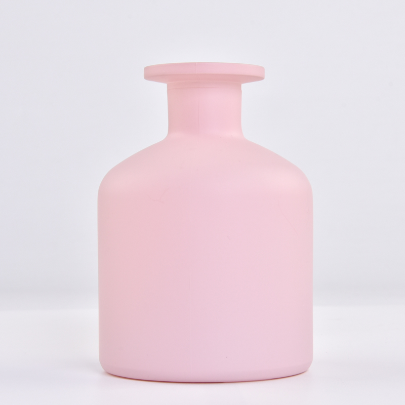 wholesale reed glass diffuser bottle matte glass bottle - COPY - vvud2k