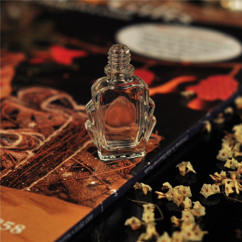 wholesale transprent glass perfume bottle