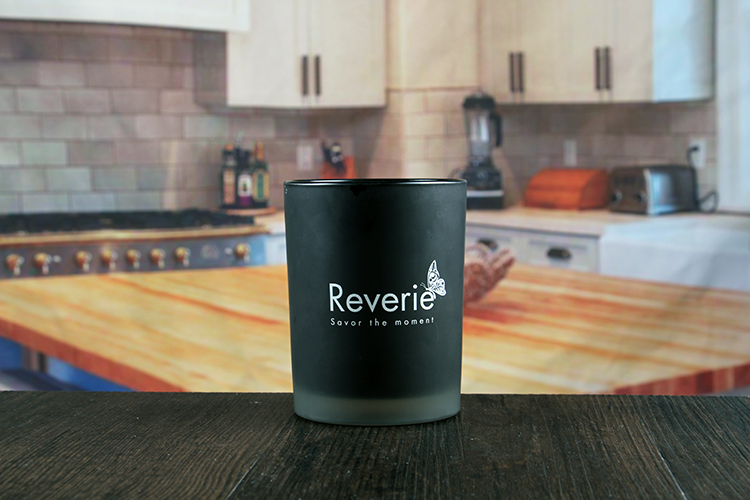 Black candle holders