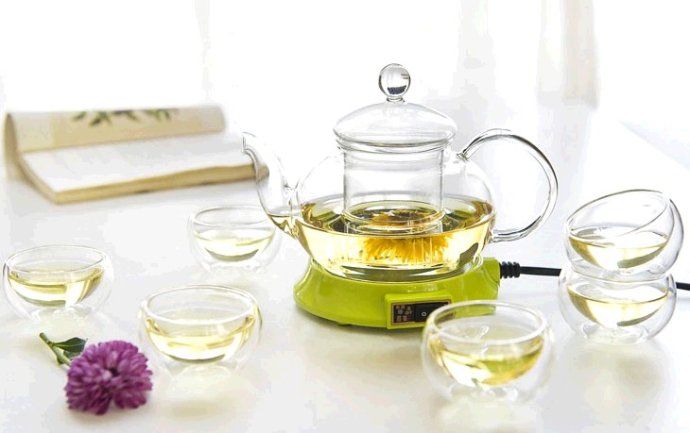 glass teapot set