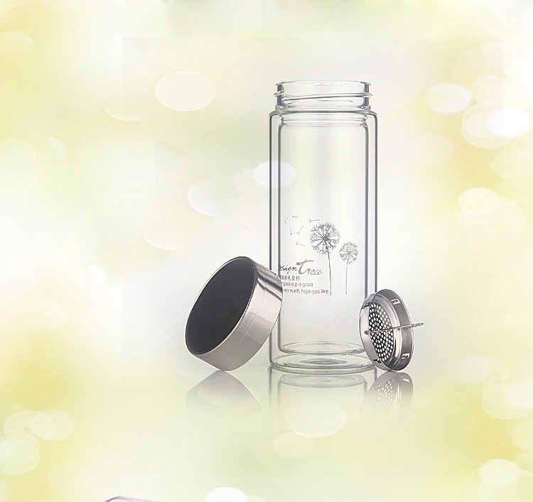 double glass tea cups